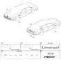 Diagram for 2024 Hyundai Elantra Emblem - 86310-AAAB0