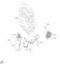 Diagram for 2024 Hyundai Elantra Thermostat Gasket - 25623-2J200