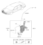 Diagram for 2024 Hyundai Elantra Washer Reservoir - 98611-AA500