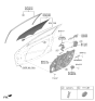 Diagram for 2026 Hyundai Elantra Window Motor - 82450-AA500