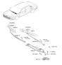 Diagram for 2024 Hyundai Elantra Wiper Blade - 98351-2S000