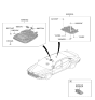 Diagram for 2024 Hyundai Elantra Dome Light - 92800-AA000-UAV