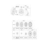 Diagram for 2024 Hyundai Elantra Spare Wheel - 52910-AACN0