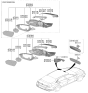 Diagram for 2024 Hyundai Elantra Side Marker Light - 87614-AA000