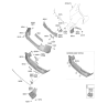 Diagram for 2024 Hyundai Elantra Bumper - 86612-AAEC0