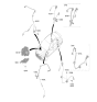 Diagram for Hyundai Elantra Brake Fluid Pump - 58910-AA750
