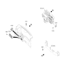 Diagram for 2024 Hyundai Tucson A/C Switch - 97250-P0010-RET