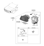 Diagram for 2024 Hyundai Tucson Headlight - 92102-N9150