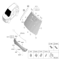 Diagram for 2024 Hyundai Tucson Windshield - 86111-N9100