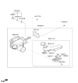 Diagram for 2024 Hyundai Tucson Brake Master Cylinder Reservoir - 58520-P0100