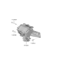 Diagram for 2024 Hyundai Sonata Hybrid Alternator - 37390-2J900