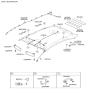 Diagram for 2011 Hyundai Sonata Sun Visor - 85202-4R510-YDA