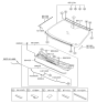Diagram for 2014 Hyundai Sonata Hybrid Windshield - 86110-3S591