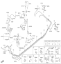 Diagram for 2013 Hyundai Sonata Hybrid Hydraulic Hose - 58732-4R000