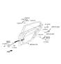 Diagram for Hyundai Sonata Door Check - 79490-3S000