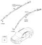Diagram for 2010 Hyundai Sonata Air Bag - 85020-3Q000