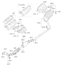 Diagram for 2013 Hyundai Sonata Hybrid Catalytic Converter - 28950-2G320