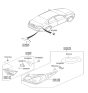 Diagram for Hyundai Sonata Hybrid Tail Light - 92401-4R050