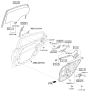 Diagram for Hyundai Sonata Window Run - 83535-3S000