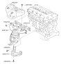Diagram for 2014 Hyundai Sonata Hybrid Exhaust Manifold - 28510-2G160