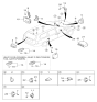 Diagram for Hyundai Entourage Car Key - 95430-4J011