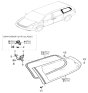 Diagram for Hyundai Entourage Weather Strip - 87848-4D000-KS