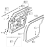 Diagram for Hyundai Entourage Weather Strip - 83131-4D000-KS