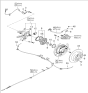 Diagram for Hyundai Entourage Brake Line - 58737-4D500