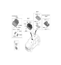 Diagram for 2020 Hyundai Elantra GT Dome Light - 92892-3S000-TRY