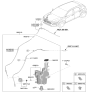 Diagram for 2025 Hyundai Ioniq 5 Washer Pump - 98510-2J500