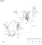 Diagram for 2020 Hyundai Kona Seat Cover - 88260-J9130-SNW