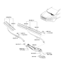 Diagram for 2025 Hyundai Sonata Wiper Motor - 98110-C1950