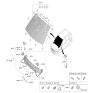 Diagram for 2019 Hyundai Kona Windshield - 86111-J9101