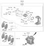 Diagram for Hyundai Kona Brake Caliper - 58130-J9100
