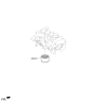 Diagram for Hyundai Kona Timing Cover - 21350-2B800