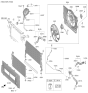 Diagram for 2024 Hyundai Elantra Fan Blade - 25231-B5300