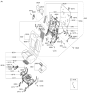 Diagram for 2024 Hyundai Tucson Seat Cushion - 89200-N9010-KWE