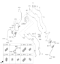 Diagram for 2024 Hyundai Tucson Hydraulic Hose - 58732-N9000