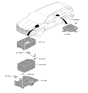 Diagram for 2026 Hyundai Tucson Battery Tray - 37150-N9000