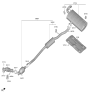 Diagram for 2025 Hyundai Tucson Muffler - 28610-N9330
