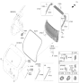 Diagram for 2024 Hyundai Kona Lift Support - 81840-BE010