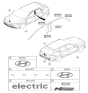 Diagram for 2026 Hyundai Kona Electric Emblem - 86314-BF100