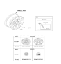 Diagram for 2026 Hyundai Kona Electric Spare Wheel - 52910-BF200