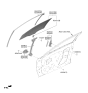 Diagram for 2024 Hyundai Kona Window Regulator - 82403-BE000