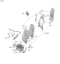 Diagram for 2024 Hyundai Kona Seat Cover - 88460-BE610-NLX