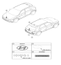 Diagram for 2026 Hyundai Ioniq 5 Emblem - 86305-LI000