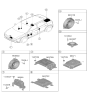 Diagram for 2024 Hyundai Elantra Car Speakers - 96340-AA100