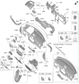 Diagram for 2025 Hyundai Ioniq 5 Glove Box - 84510-PI000-YGU