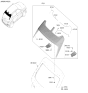 Diagram for 2025 Hyundai Ioniq 5 Spoiler - 87210-PI510