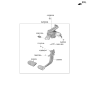 Diagram for 2025 Hyundai Ioniq 5 Brake Pedal - 32800-PI100